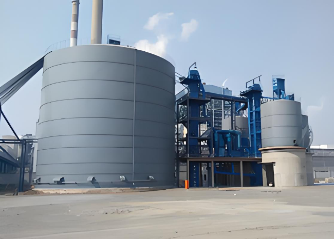 仁布1万吨钢板仓